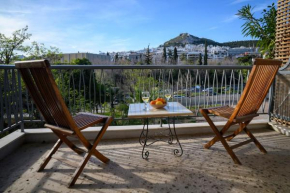 Athenian Artistic Apt Lycabettus View